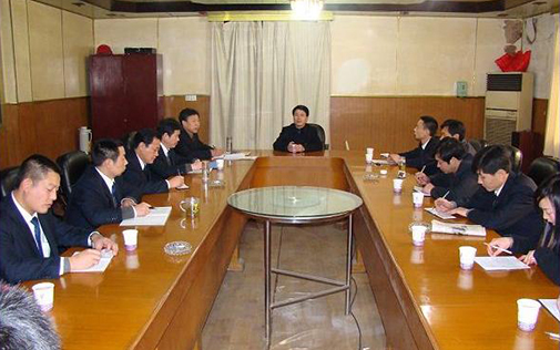 集团董事长高度重视工会事情，，，，，，，在集团党群文宣事情会上对各人气出了期望